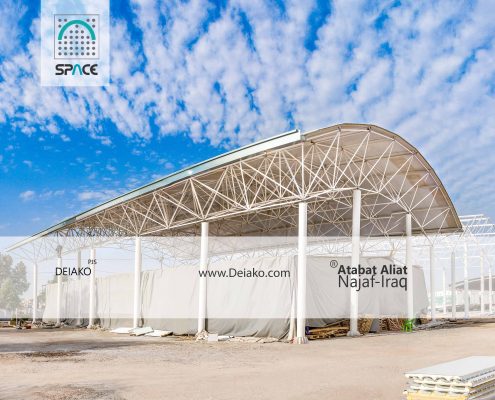 سازه فضایی قوسی عتبات 