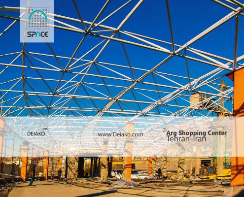 سازه فضاکار تخت خاص ارگ تجریش