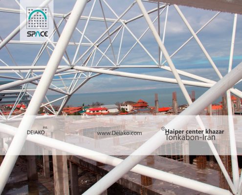 سازه فضاکار گالوانیزه قوسی هایپر خزر